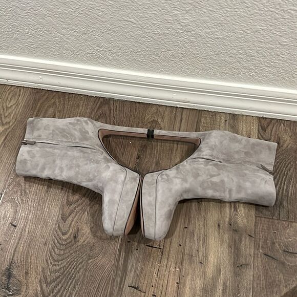 Veronica Beard DALI PLATFORM BOOTIE in Black Suede Size 8 1/2 - Picture 3 of 6